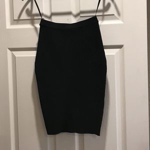 Ronny Kobo Black Knit Pencil skirt xs